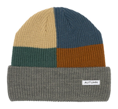 Autumn Headwear Patchwork Beanie