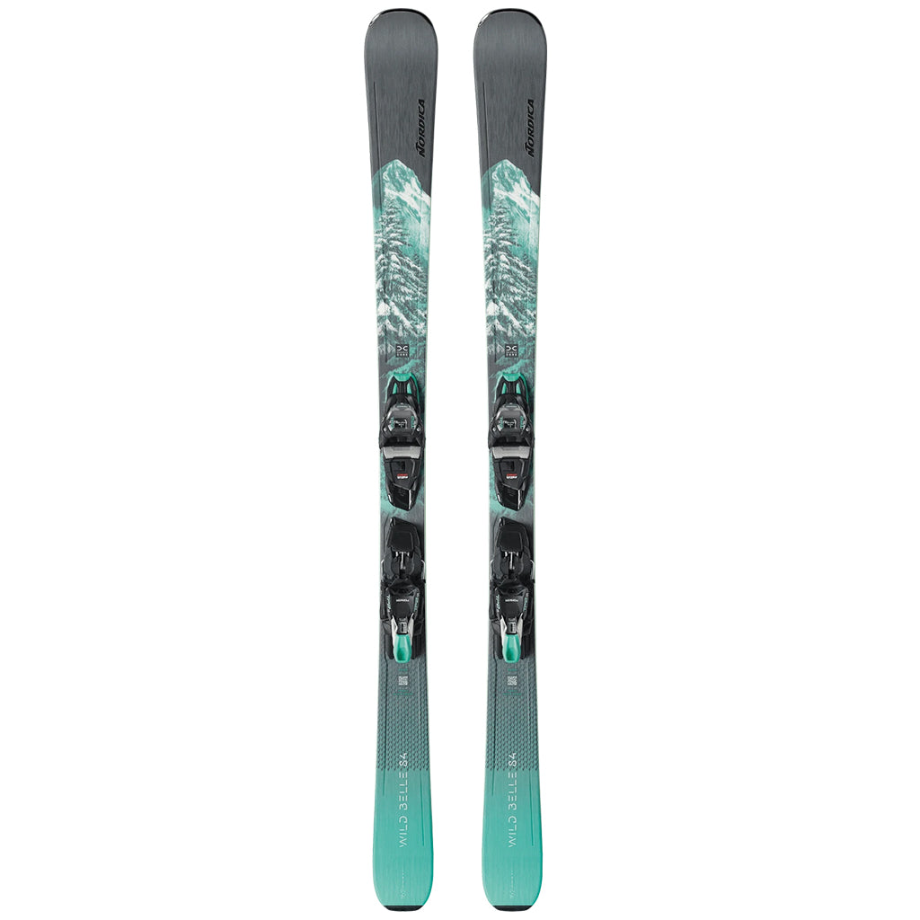 Nordica Wildbelle DC 84 Skis + TP2 Light 11 FDT Bindings 2025 - Women's