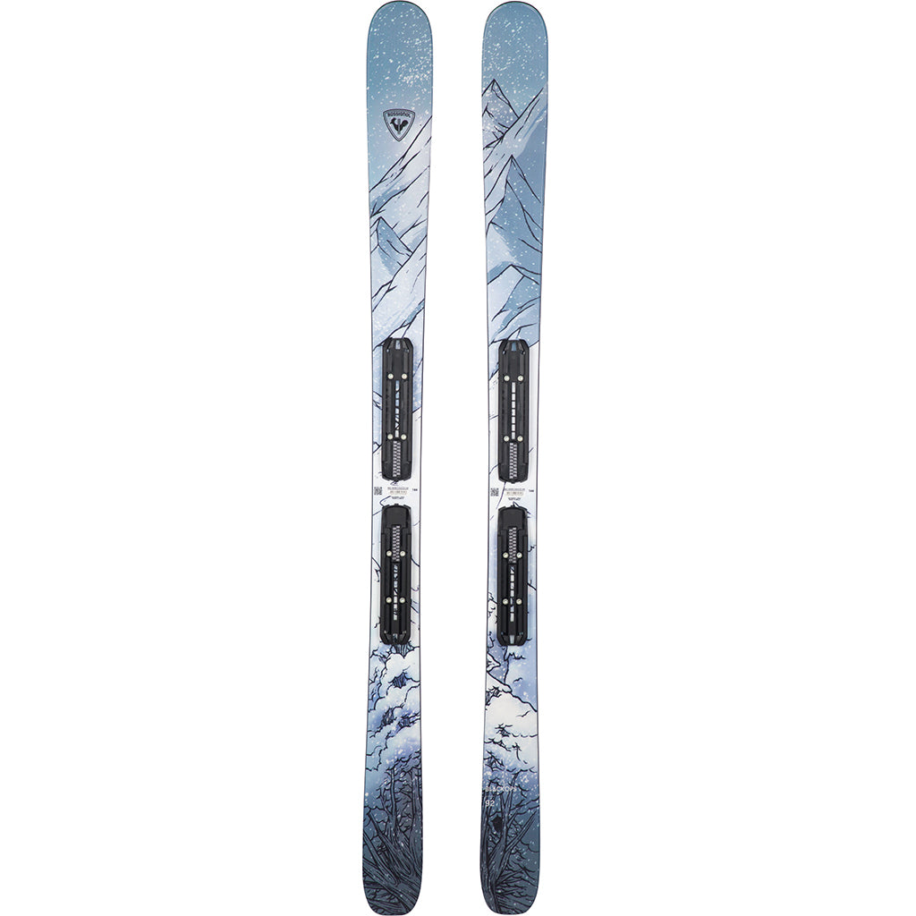 Rossignol Blackops 92 Skis + XP11 Bindings 2024