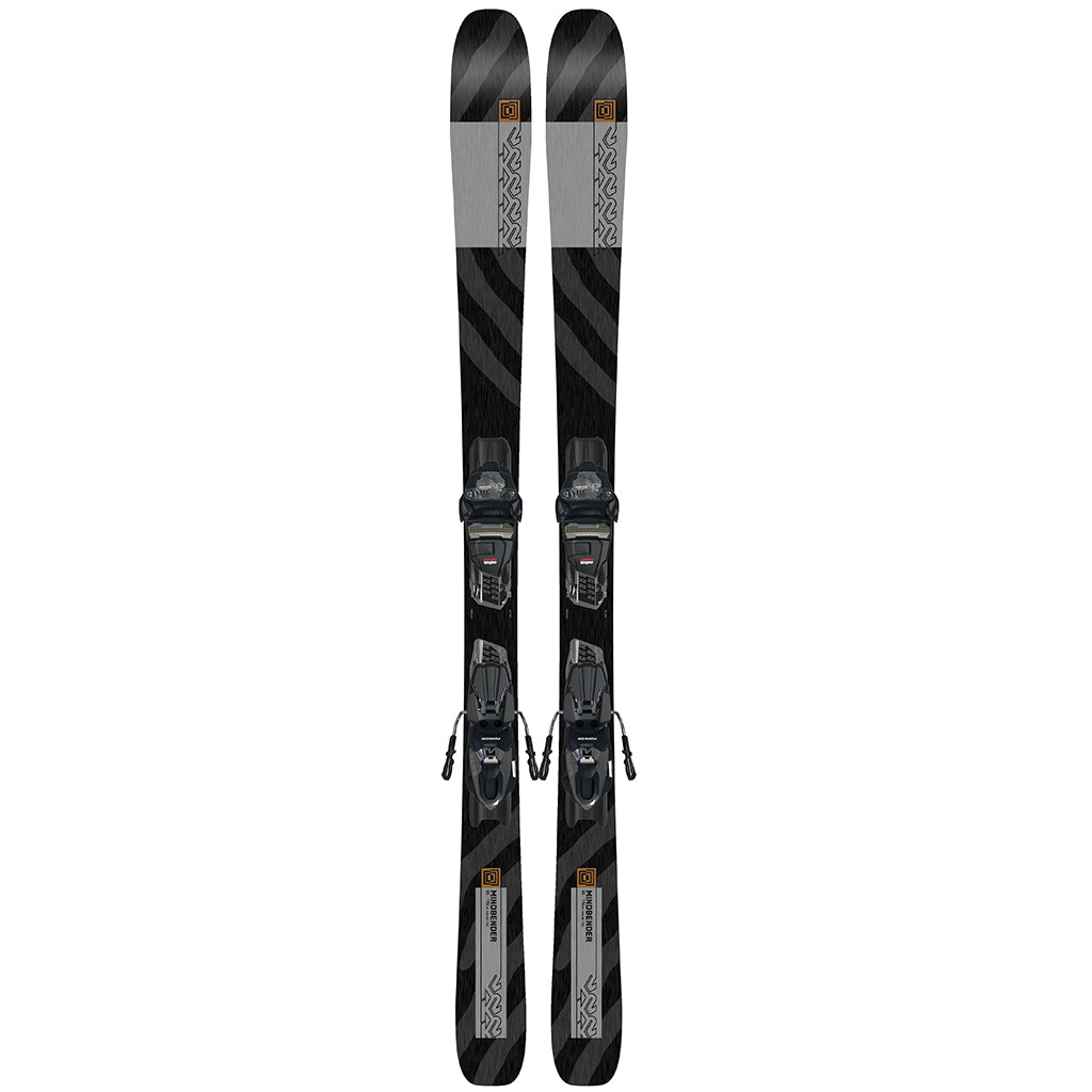 K2 Mindbender 85 Skis + Squire 10 Quikclik Bindings 2024