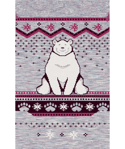 Smartwool Full Cushion Polar Bear Over The Calf Socks - Kids'