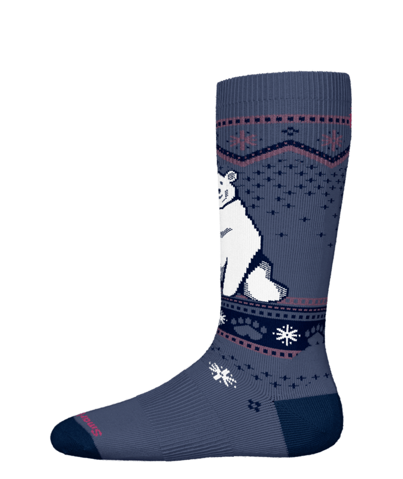 Smartwool Full Cushion Polar Bear Over The Calf Socks - Kids'