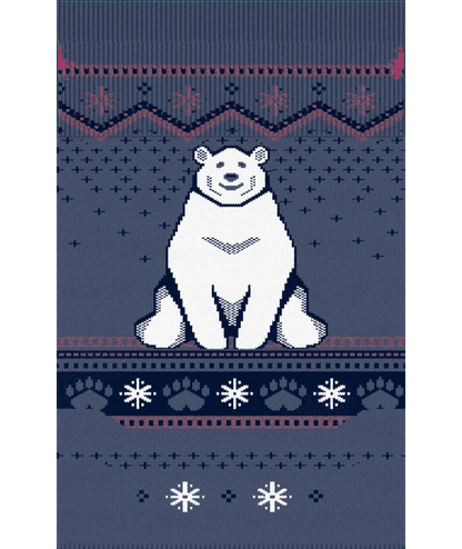 Smartwool Full Cushion Polar Bear Over The Calf Socks - Kids'