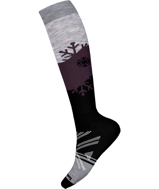 Smartwool Full Cushion Snowpocalypse Pattern Over The Calf Sock - Women's