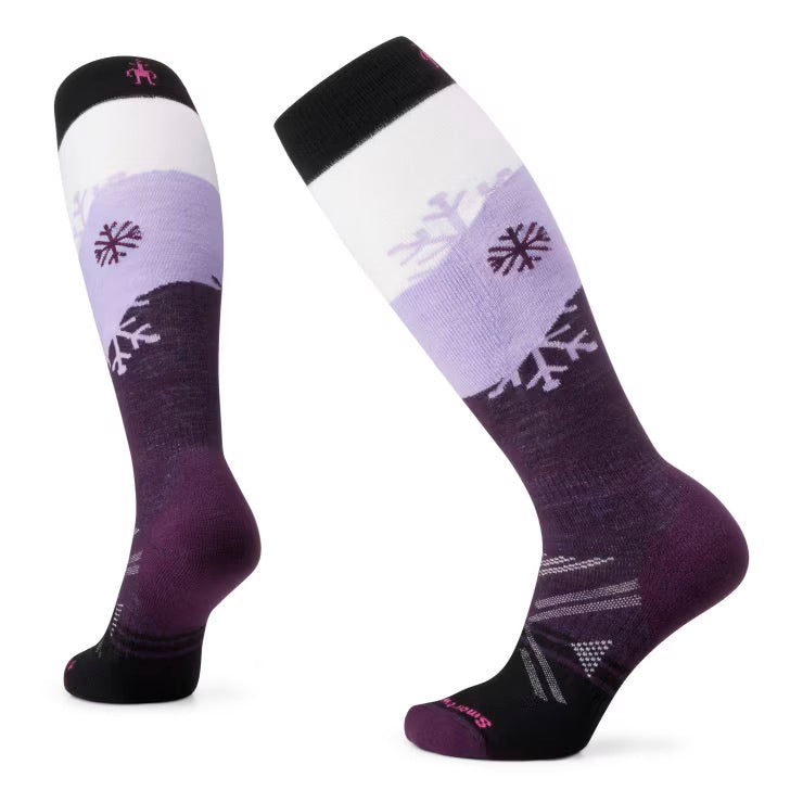 Smartwool Full Cushion Snowpocalypse Pattern Over The Calf Sock - Women's