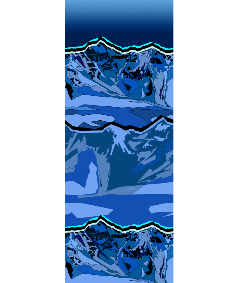 Smartwool Targeted Cushion Storm Peak Print Over The Calf Socks
