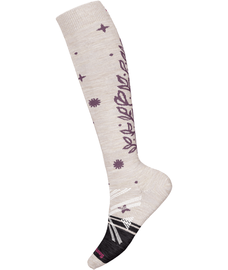 Smartwool Full Cushion Ice Blossom Over The Cushion Socks - Women's