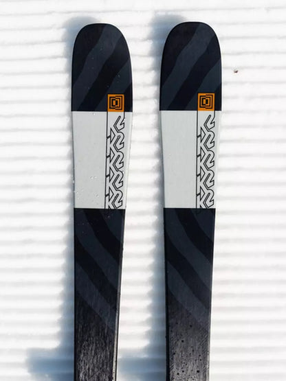 K2 Mindbender 85 Skis + Squire 10 Quikclik Bindings 2024