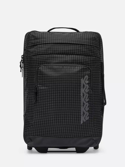k2 deluxe double adjustable ski bag Roller Board 2024 Pro AZ minute additions with external pockets K2 Ski Roller Bag -