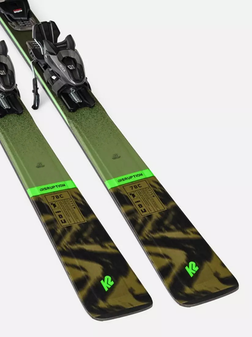 K2 Disruption 78C Skis + M3 11 Compact Quikclik Bindings 2025