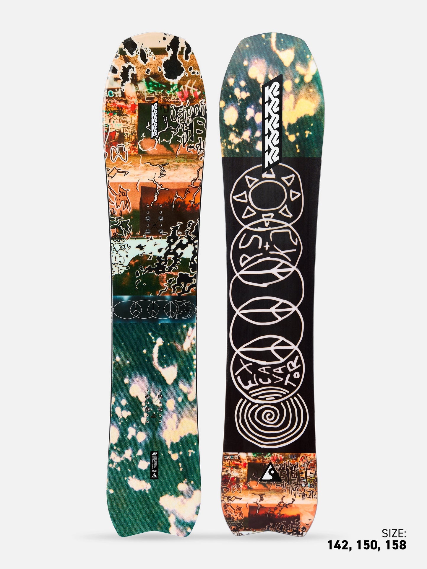 k2スノーボード K2 Excavator|Peter Sutherland Snowboard 2025 – The Ski Chalet