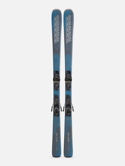 K2 Blur 76 Skis + M3 10 Compact Quikclik Bindings 2026