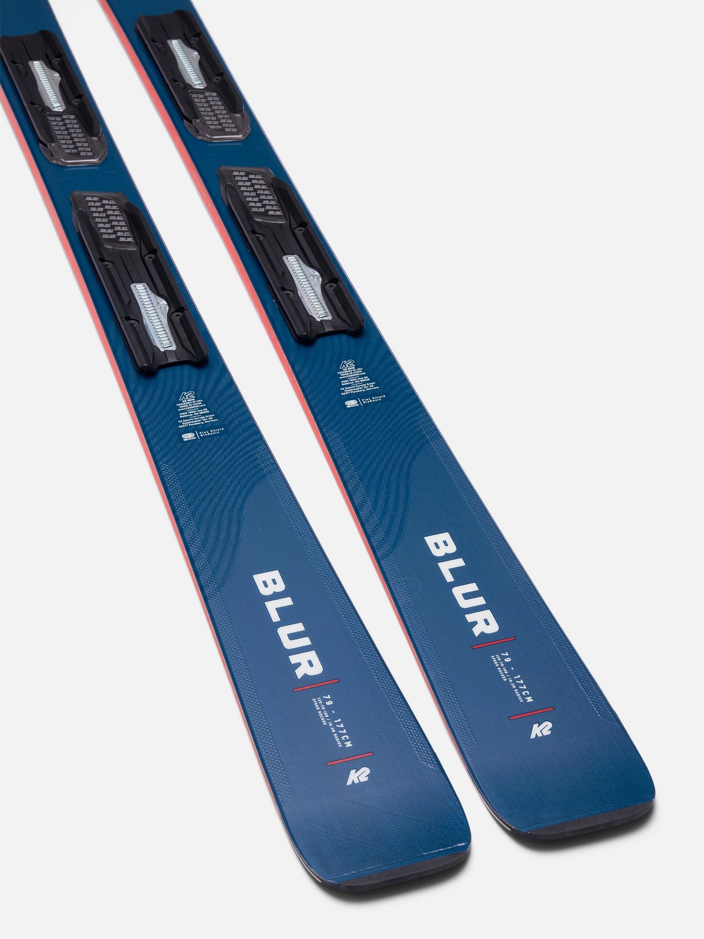 K2 Blur 79 Skis + M3 11 TCx Light Quikclik Bindings 2026