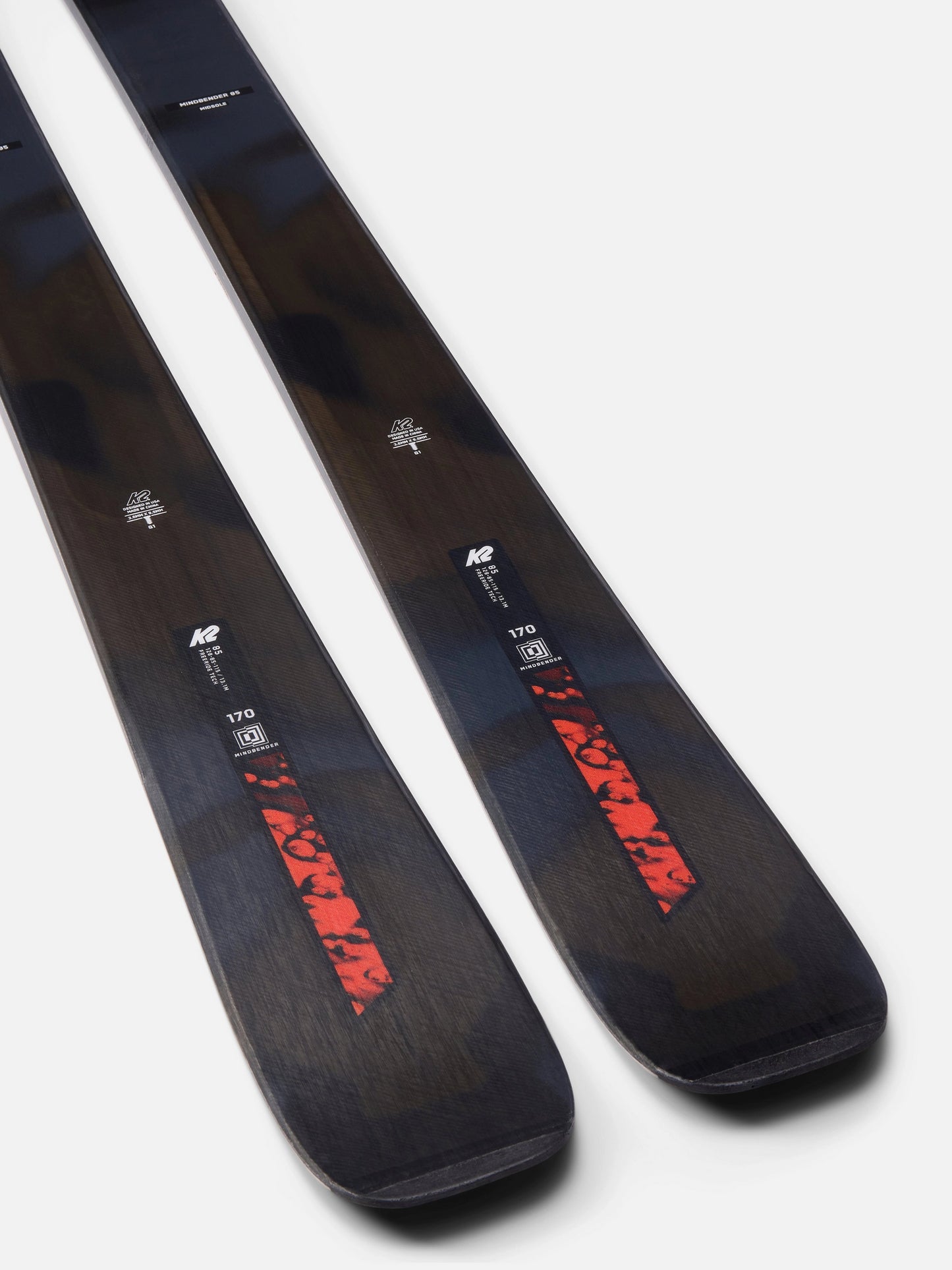 K2 Mindbender 85 Skis + M3 11 Compact Quikclik Bindings