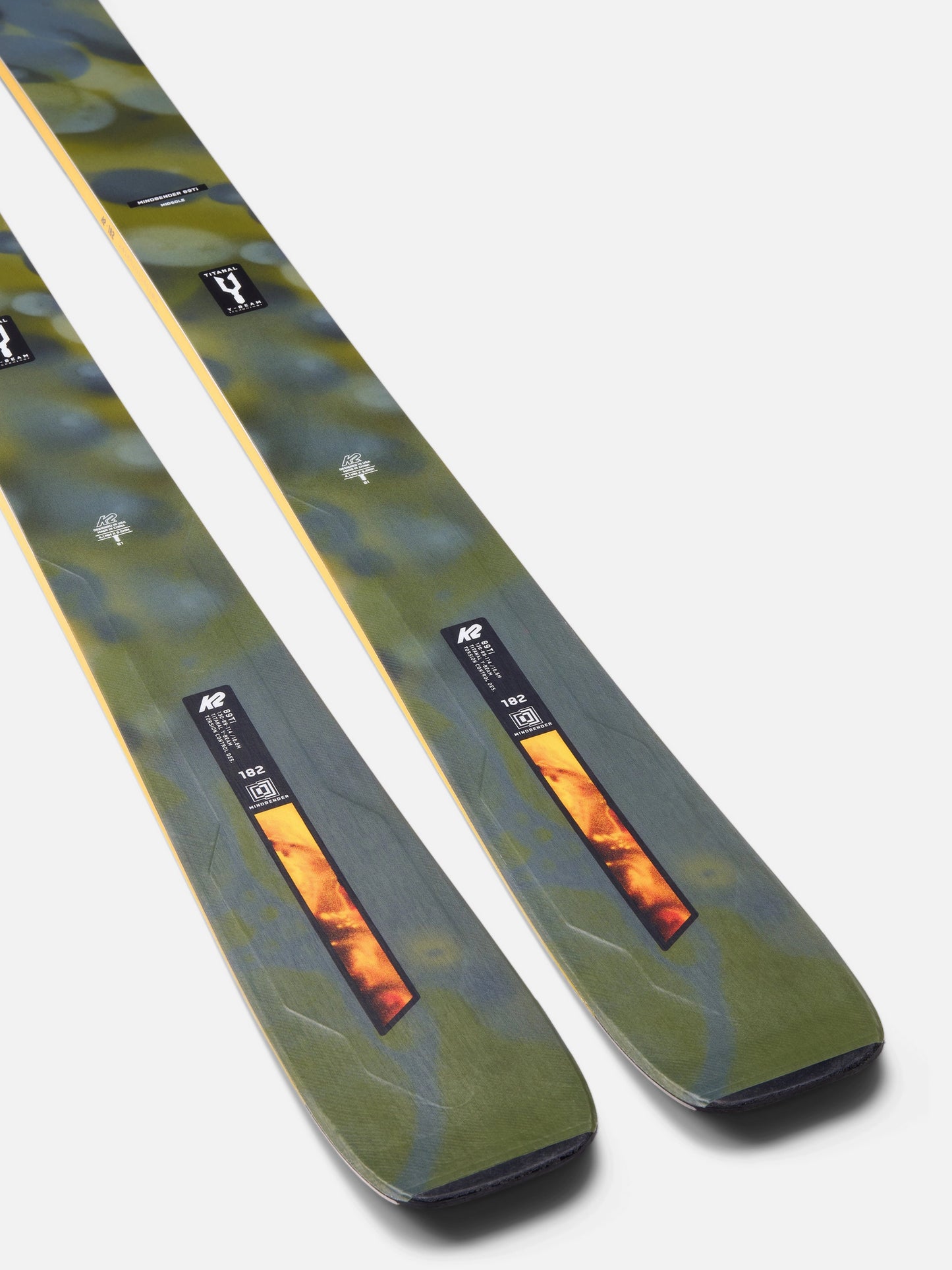 K2 Mindbender 89Ti Skis + Griffon 13D Quikclick Bindings 2026