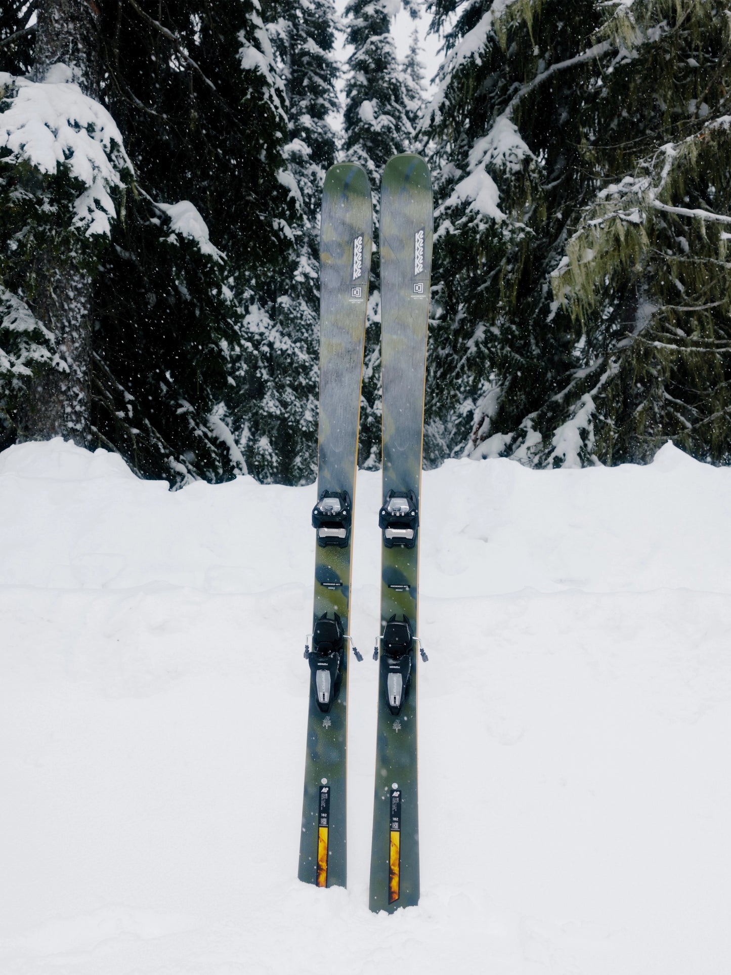 K2 Mindbender 89Ti Skis + Griffon 13D Quikclick Bindings 2026