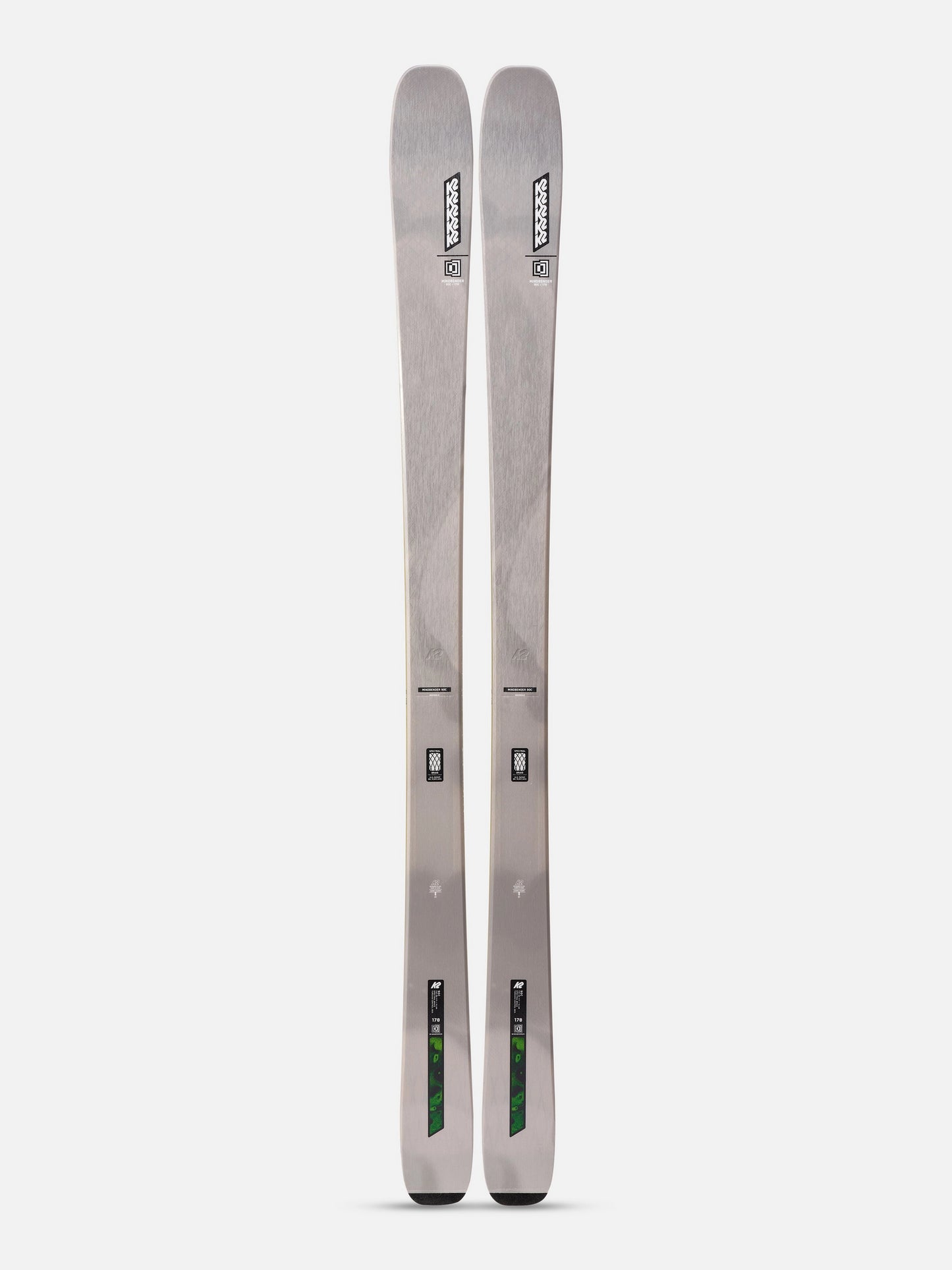 K2 Mindbender 90C Skis + M3 11 Compact Quikclik Bindings 2026