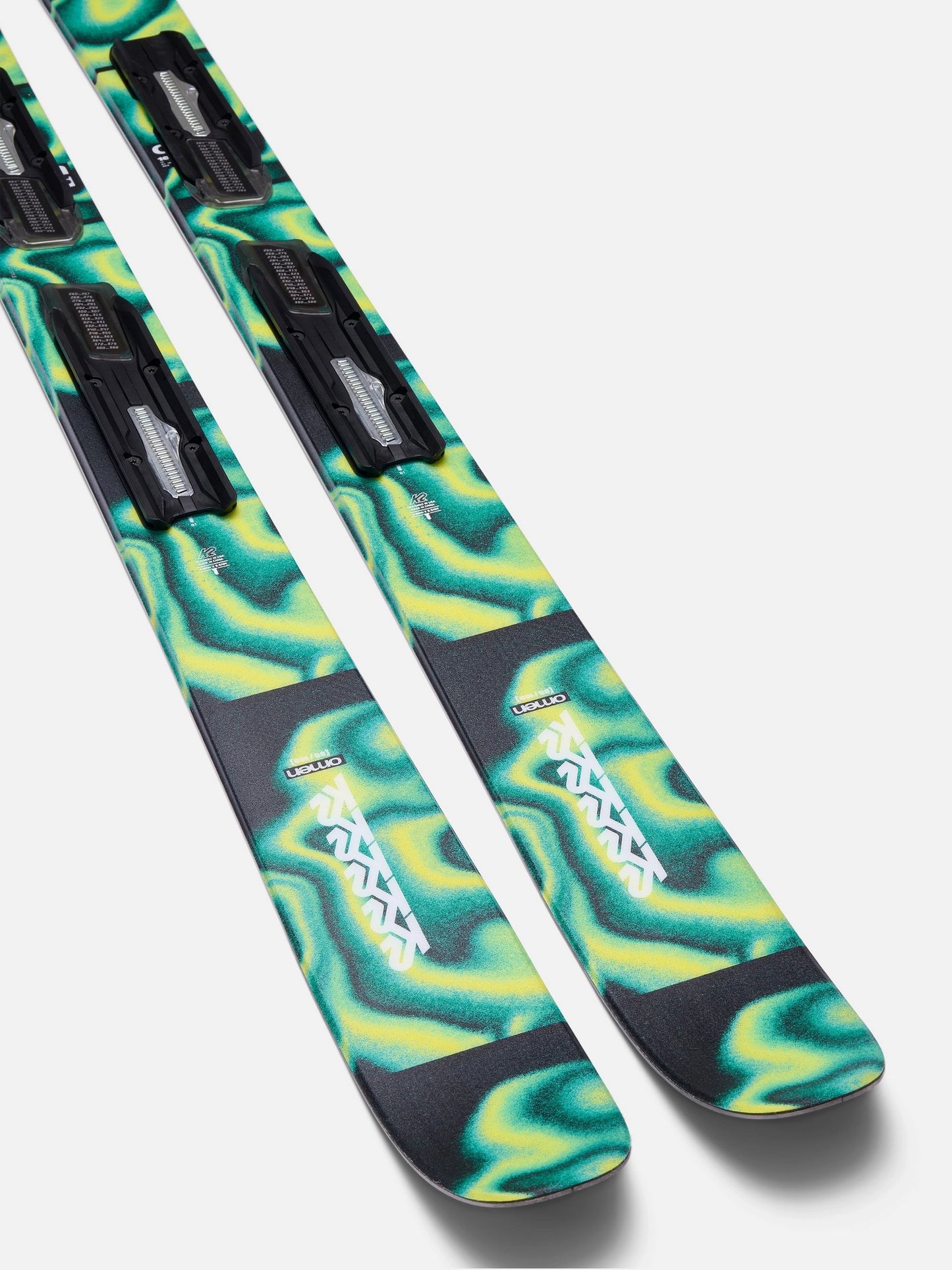 K2 Omen 85 Skis + M3 11 Compact Quikclik Bindings