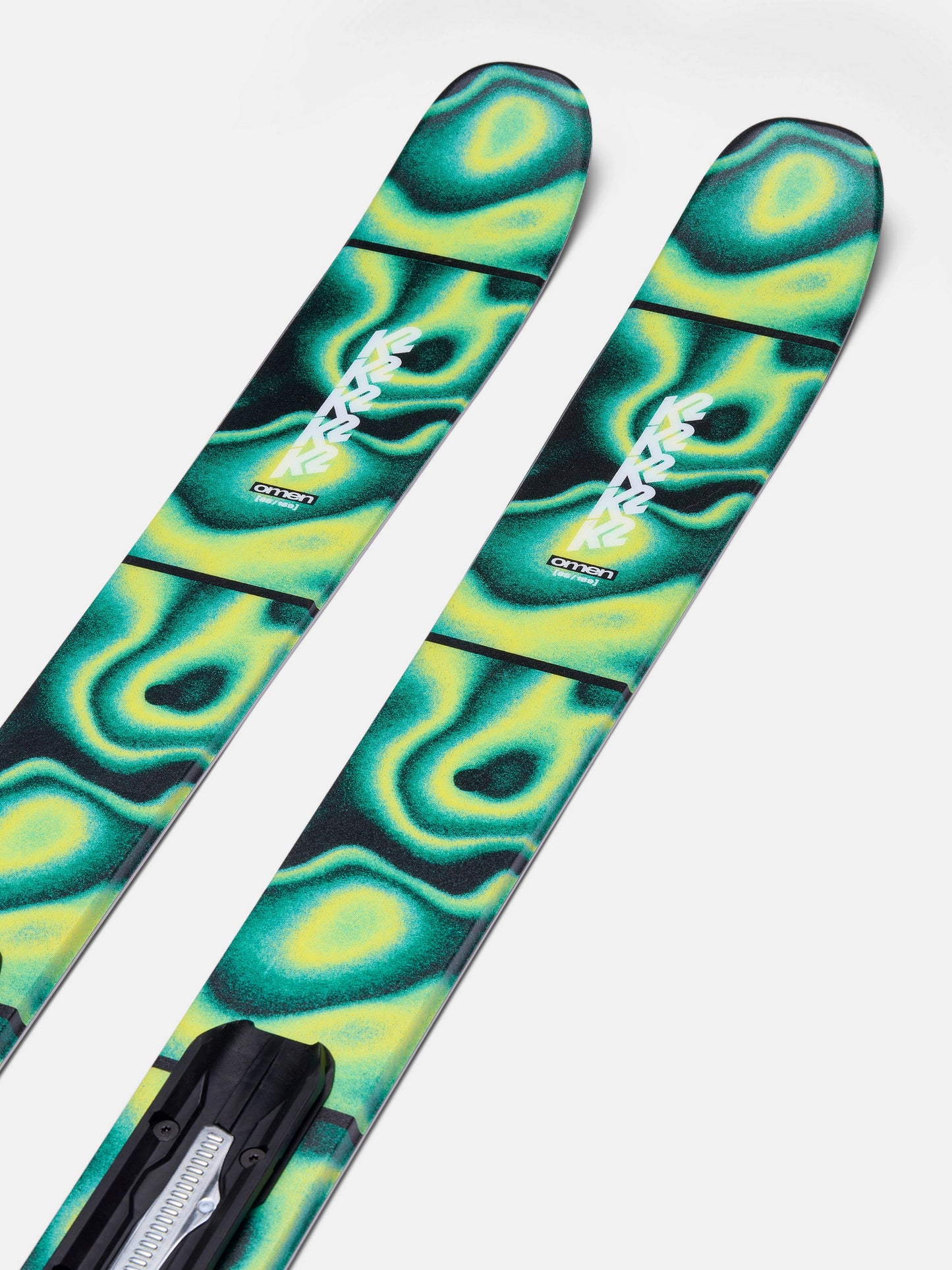 K2 Omen 85 Skis + M3 11 Compact Quikclik Bindings