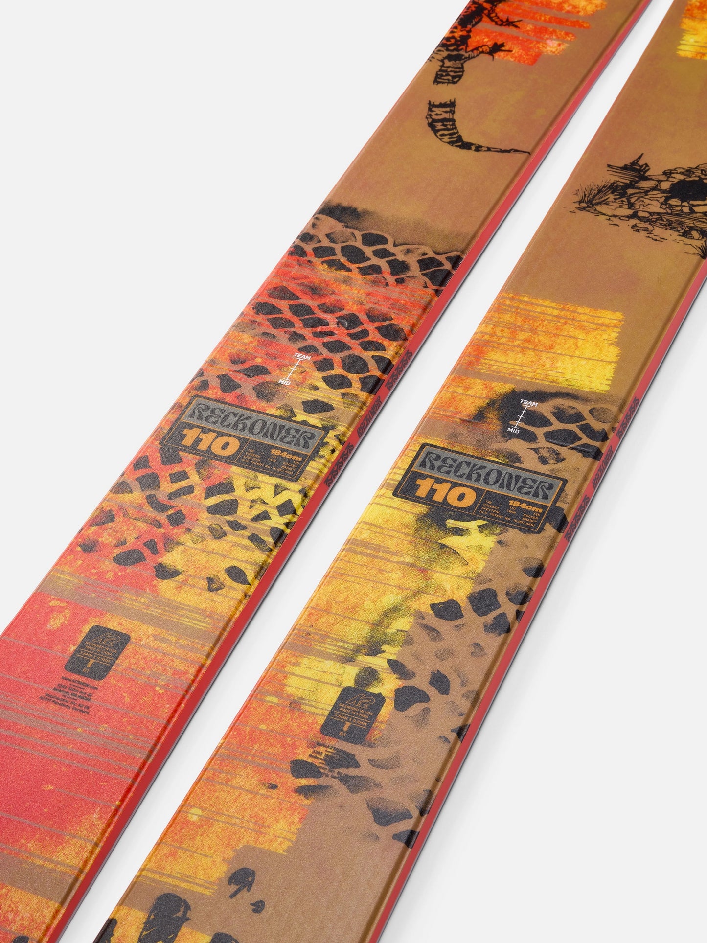 K2 Reckoner 110 Skis 2026