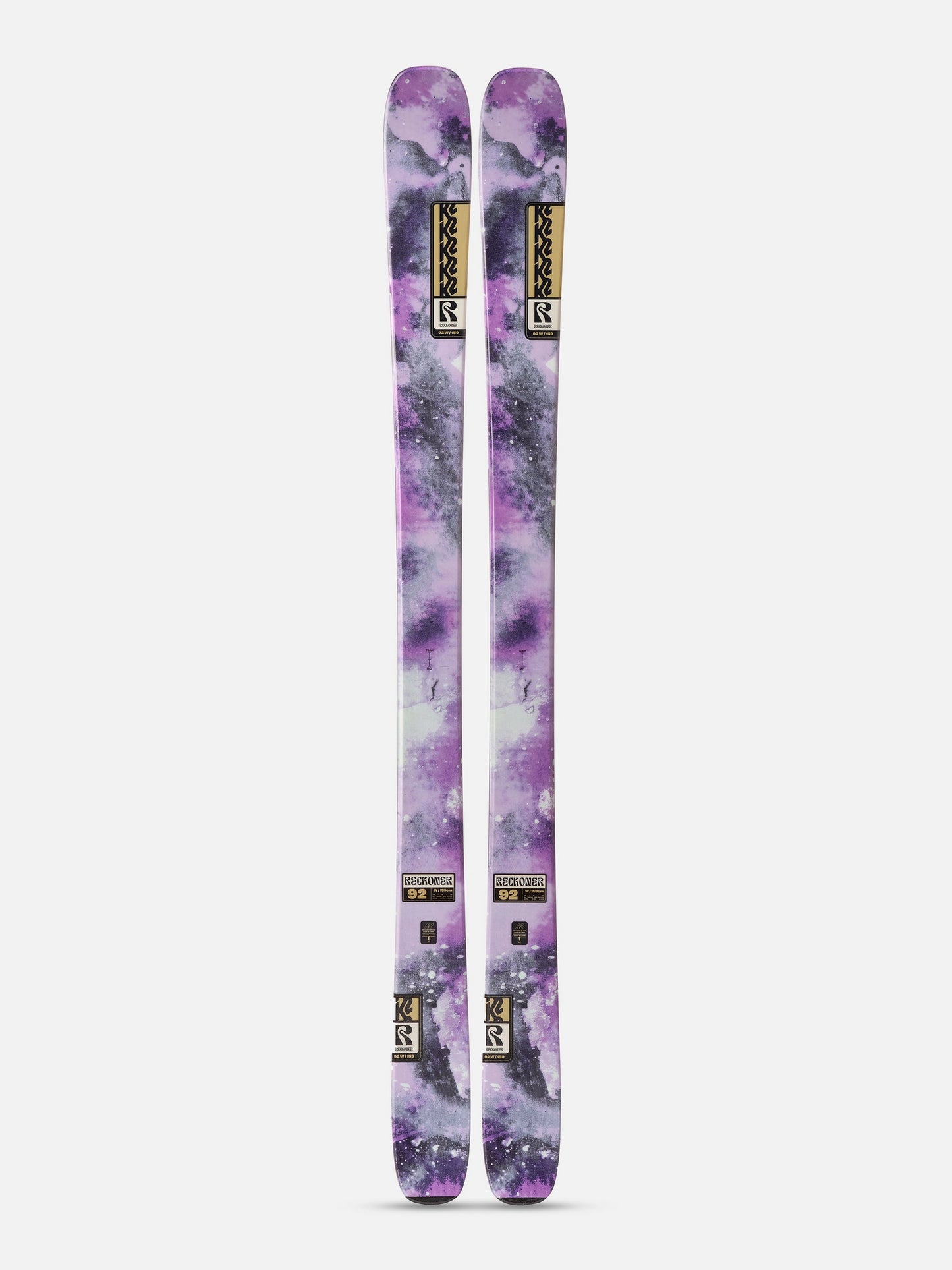 K2 Reckoner 92 W Skis + M3 10 Compact Quikclik Bindings 2026 - Women's