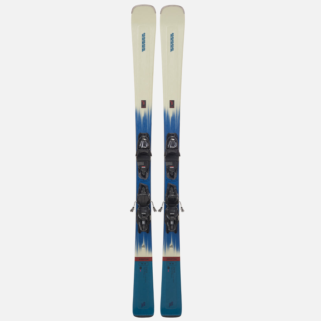 K2 Disruption 76 W Skis + Marker ERP 10 Quikclik Bindings 2024 - Women's