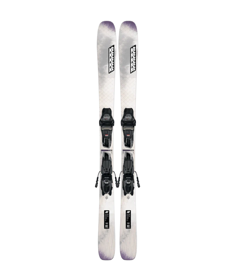 K2 Mindbender 90CW Skis + Squire 10 Quikclik Bindings 2025 - Women's