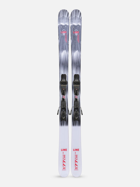 Line Honey Badger Skis + Squire 10 Quikclik Bindings 2026