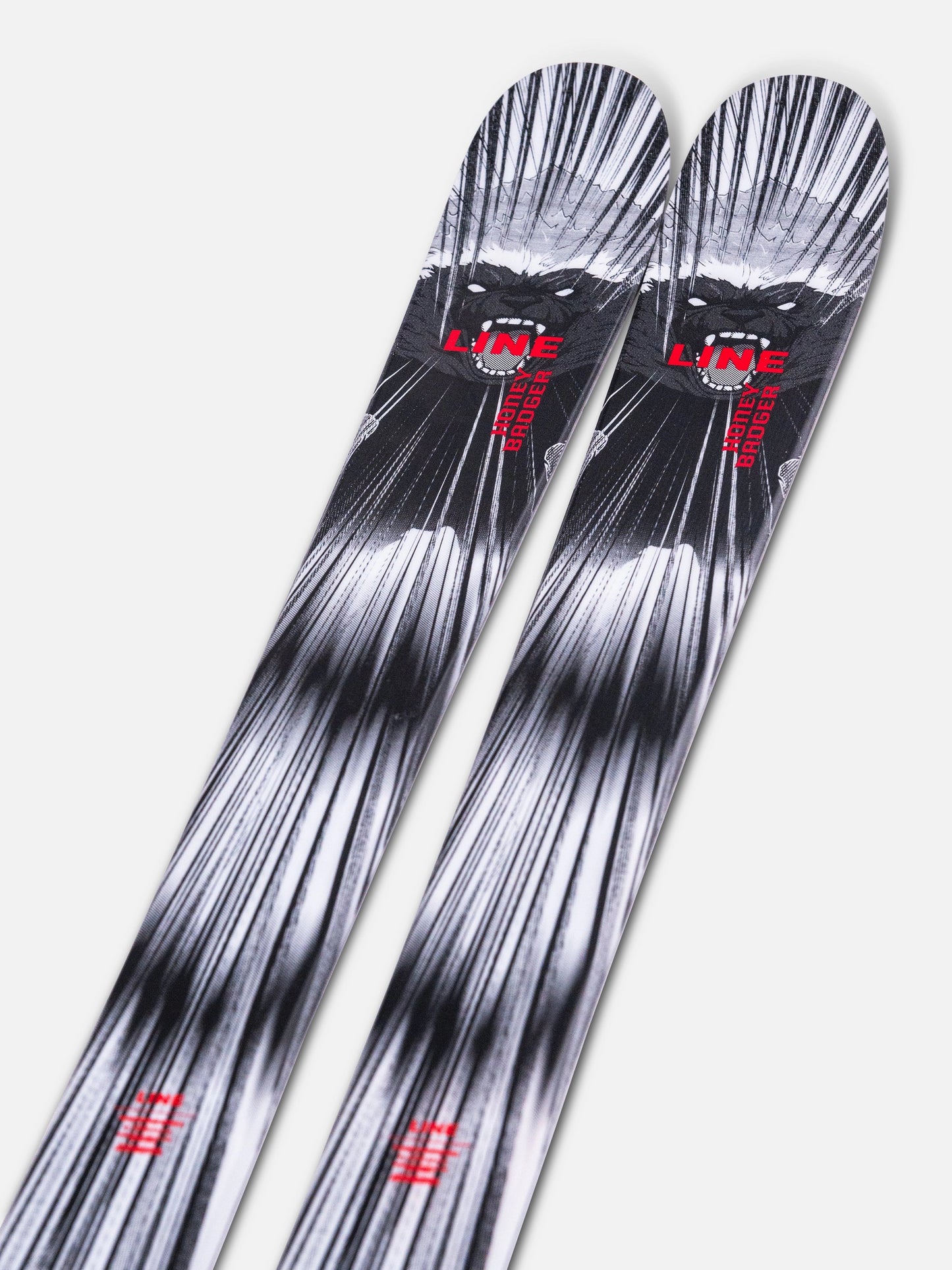 Line Honey Badger Skis + Squire 10 Quikclik Bindings 2026