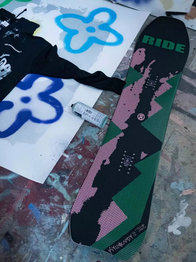 Ride Psychocandy x Trevor Andrew Snowboard 2025