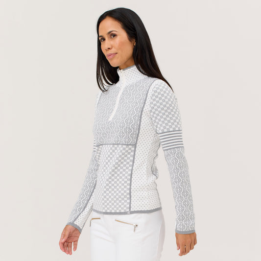 Krimson Klover Pow Zip Neck - Women's