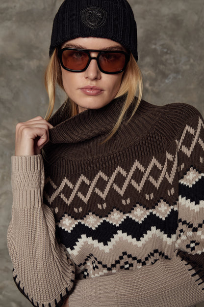 Alp N Rock Leighton Mock Neck Ski Sweater - Women's