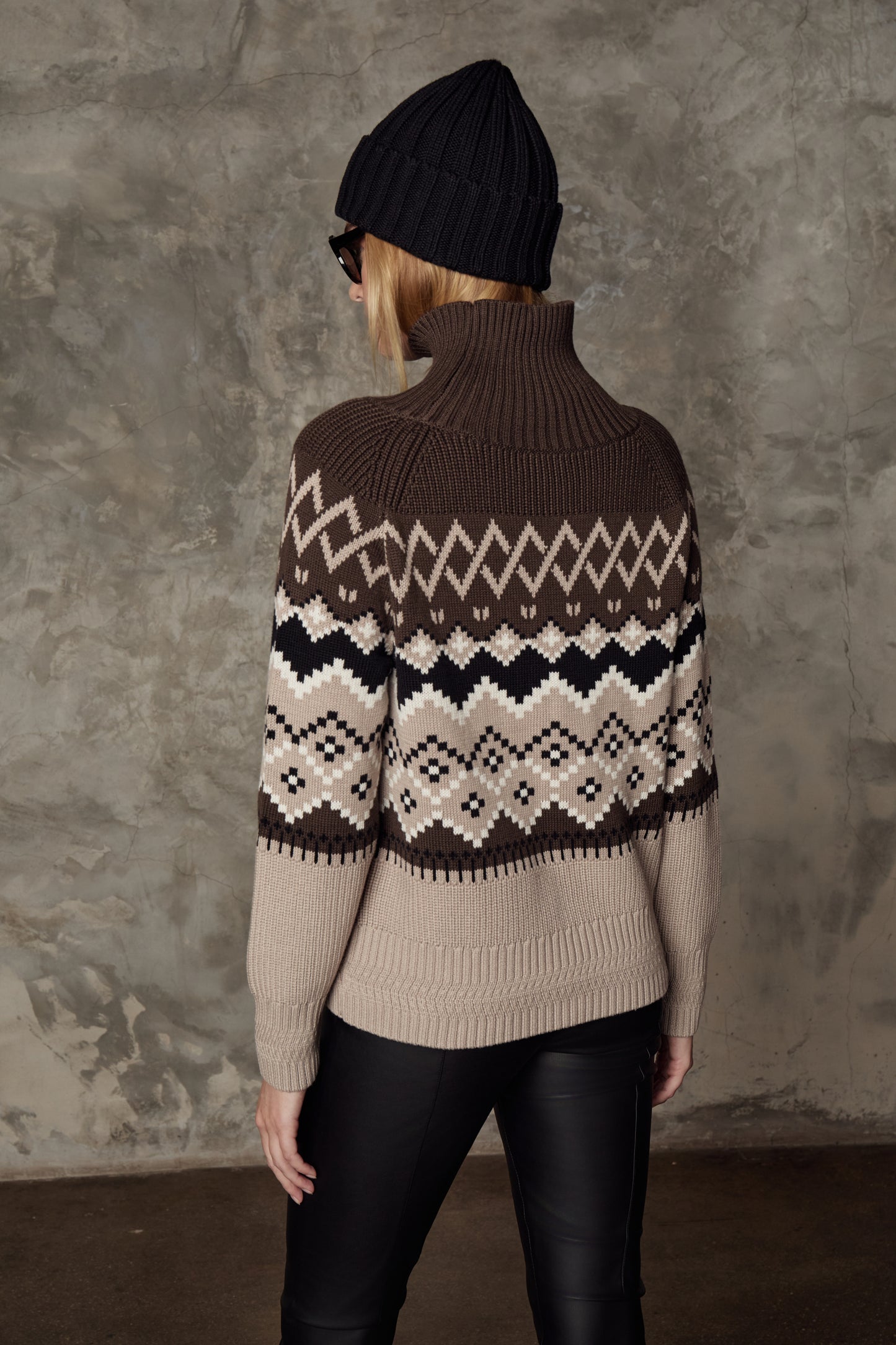 Alp N Rock Leighton Mock Neck Ski Sweater - Women's