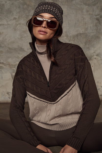 Alp N Rock Jordan Half Zip Sweater - Women's