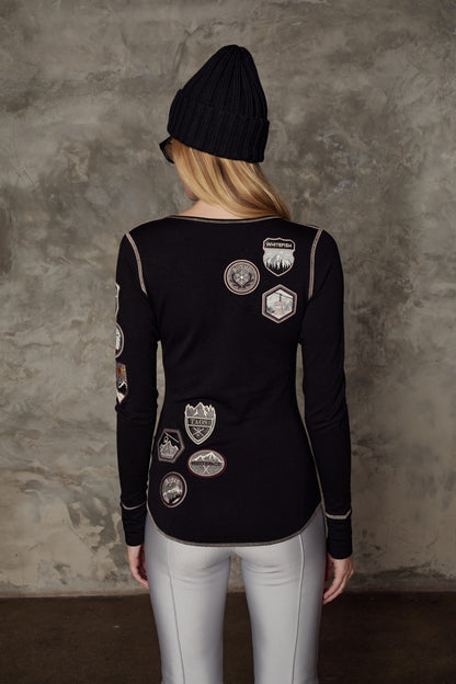 Alp N Rock USA Resorts Henley Shirt - Women's