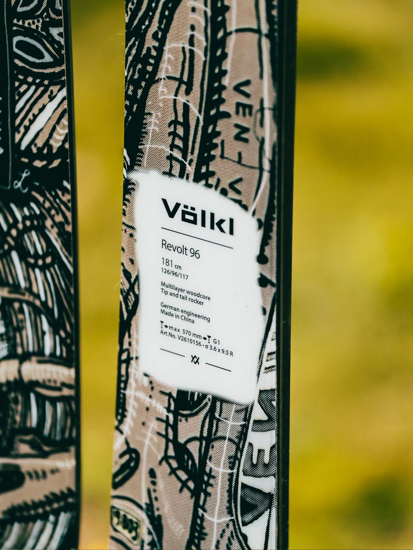 Volkl Revolt 96 Skis 2027