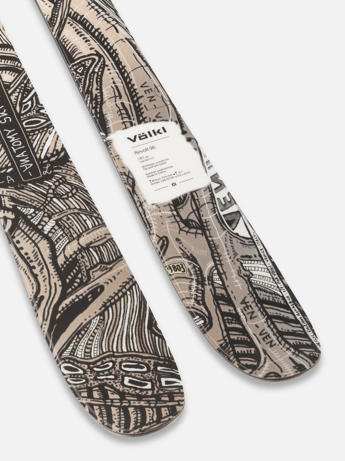 Volkl Revolt 96 Skis 2027