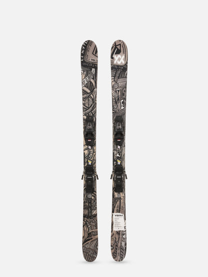 Volkl Revolt Jr Urban Skis + 7.0 VMotion JR Bindings 2027 - Kids'