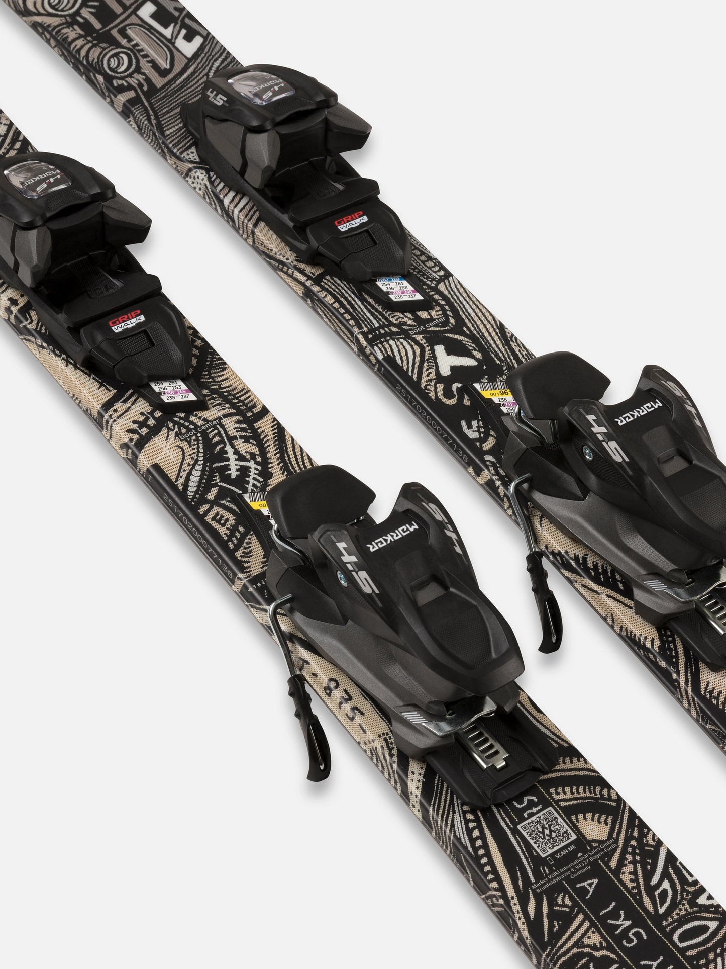 Volkl Revolt Jr Urban Skis + 7.0 VMotion JR Bindings 2027 - Kids'