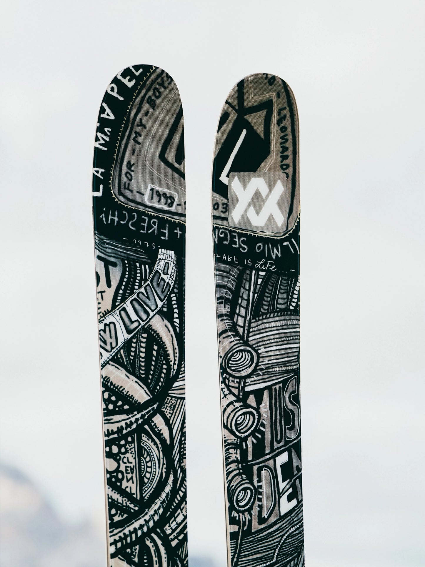 Volkl Revolt Jr Urban Skis + 7.0 VMotion JR Bindings 2027 - Kids'