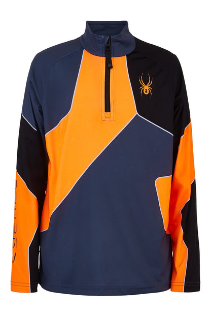 Spyder Divide Zip T-Neck - Kids'