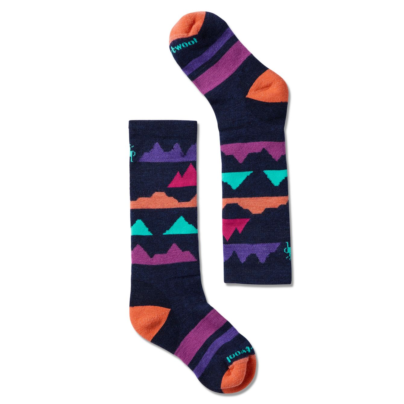 Smartwool Wintersport Full Cushion Mountain Pattern Over The Calf Sock - Kids'