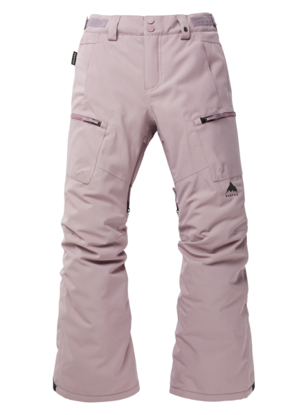 burton kids snowboard oants Burton Girls' Elite 2L Cargo Pants, Elderberry, XL
